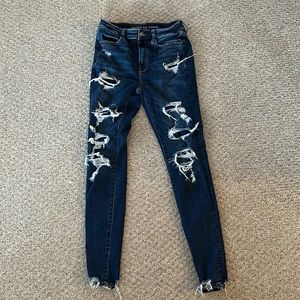 American Eagle women’s super hi-rise jeggings size 6.